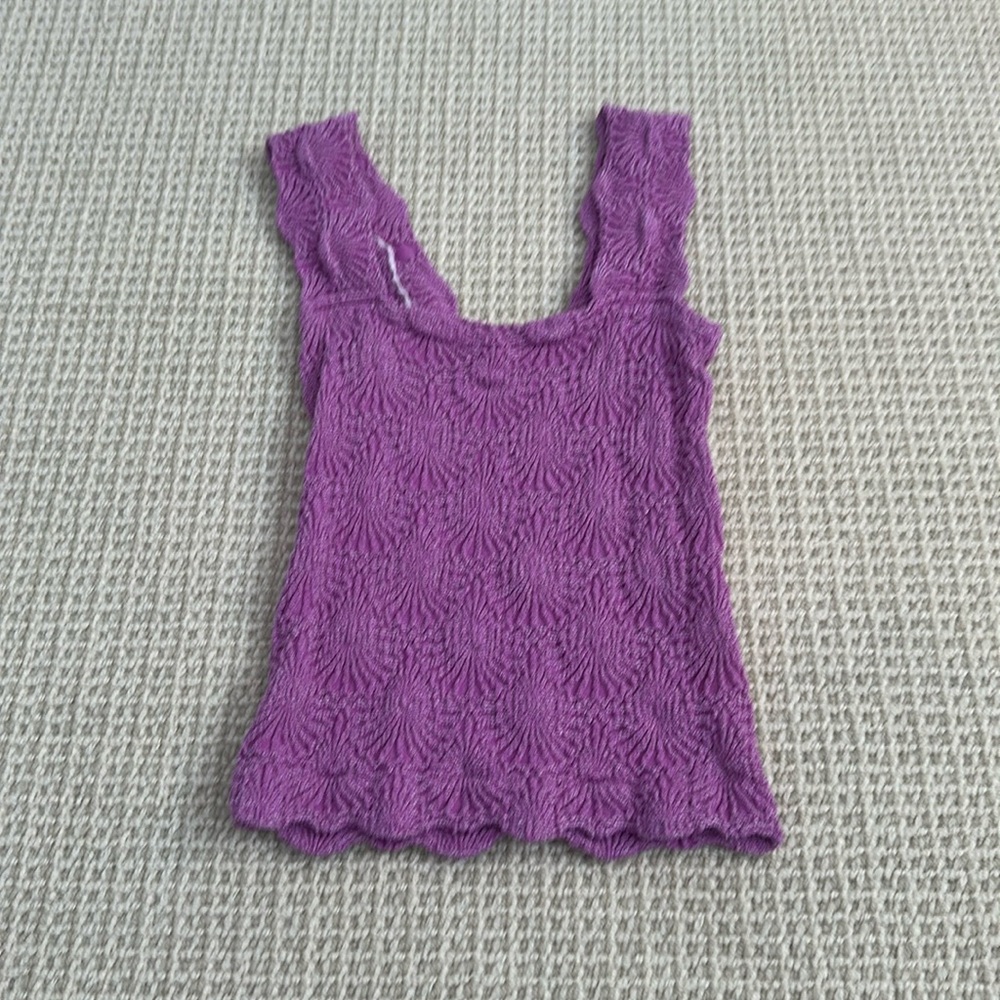 Pink/purple free people top